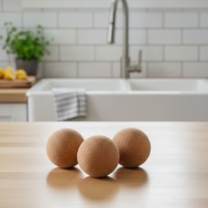 Replacement Round Cork Ball Lid for Glass Jar Sets