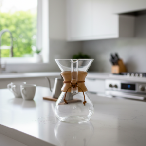 600ml Chemex-Style Glass Coffee Brewing Set