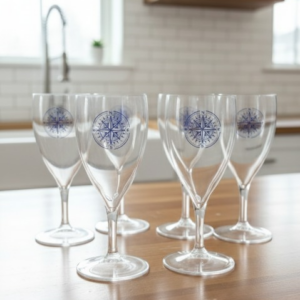 Unbreakable Marine Wine Glass Set of 6
