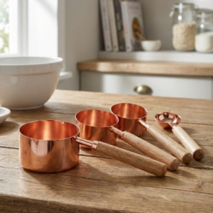 Roza Gold Stainless Steel Measuring Cup Set of 4