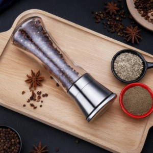 Premium Stainless Steel Spice and Black Pepper Grinder – 200ml