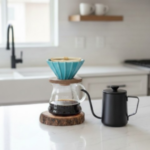 Professional V60 Pour-Over Coffee Brewing Set – 600ml