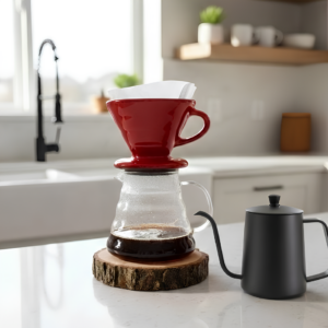 Professional V60 Coffee Brewing Starter Kit – 600ml