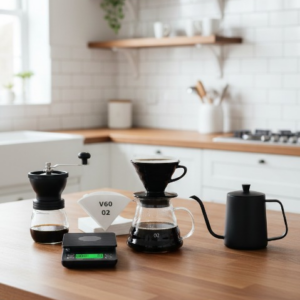 V60 Filter Coffee Brewing Full Barista Set